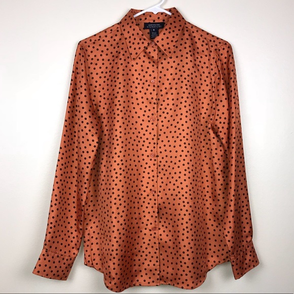 Vintage Tops - Vintage Silk Jones New York Signature Shirt